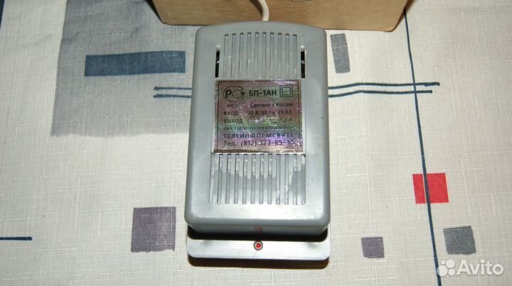 Блок питания трансформаторный бп-1А-Н (12В, 1,3А)