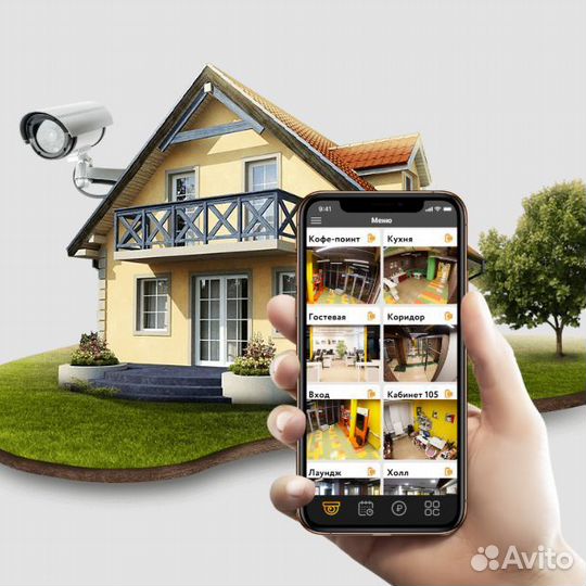 Видеонаблюдение на дачу под ключ