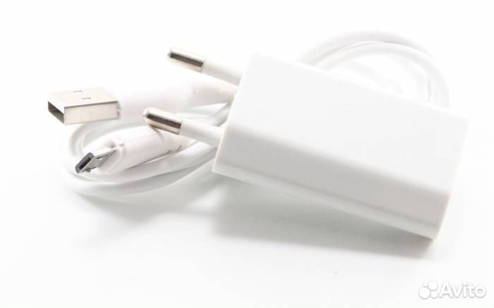 Набор 2 в 1 сзу, Кабель micro USB oino-319 1А Белы