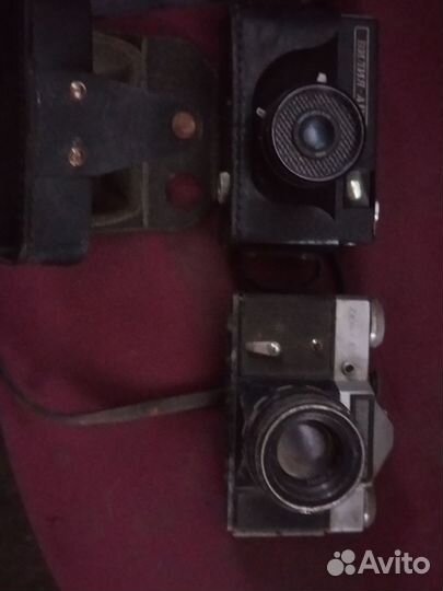 Плёночный фотоаппарат зенит-е, вилия-авто