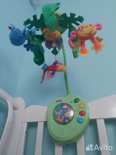 Мобиль на кроватку fisher price