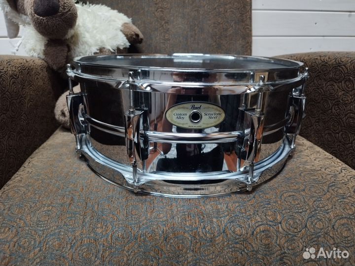 Pearl Sensitone Custom Alloy Steel Snare 14*5
