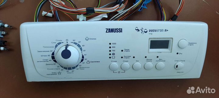 Блок управления с лицевой панелью для стиральной м