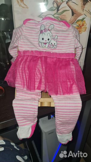 Комплект для реборна (одежда для куклы)