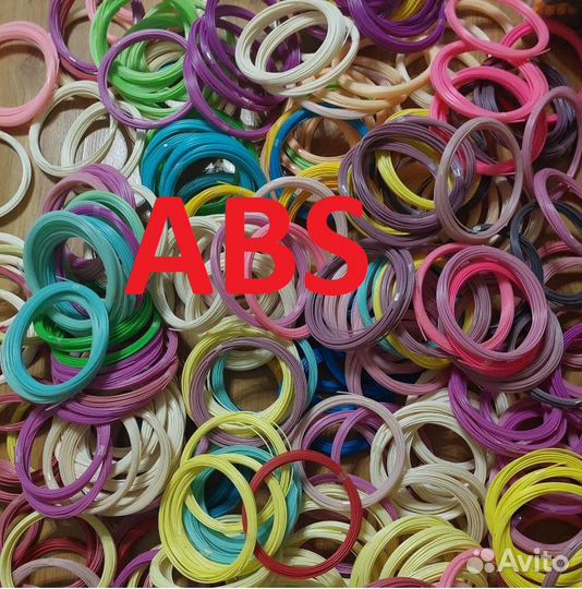 Пластик для 3д ручки ABS PetG PLA SBS много цветов