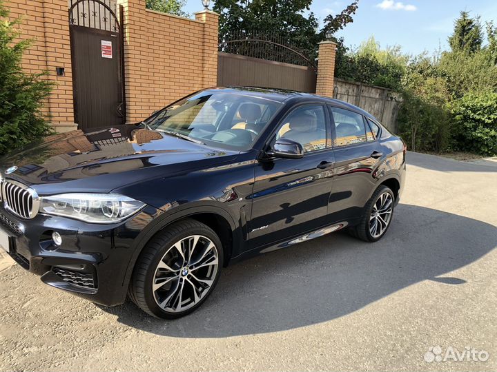 BMW X6 3.0 AT, 2018, 86 346 км