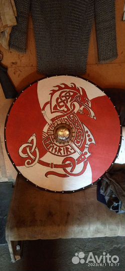 Щит скандинавский обр 8-10 века