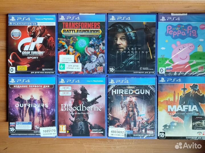 Игры на пс4 ps4 ps5 пс5