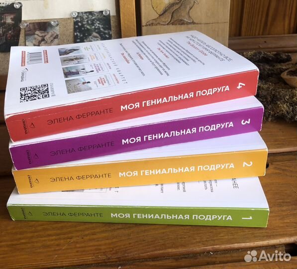 Цикл книг «Неаполитанский квартет» Э.Ферранте