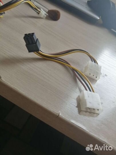 Блок питания FSP 350n, 350W с переходником на 6pin