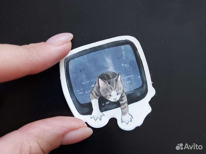 Наклейки котики коты кошки