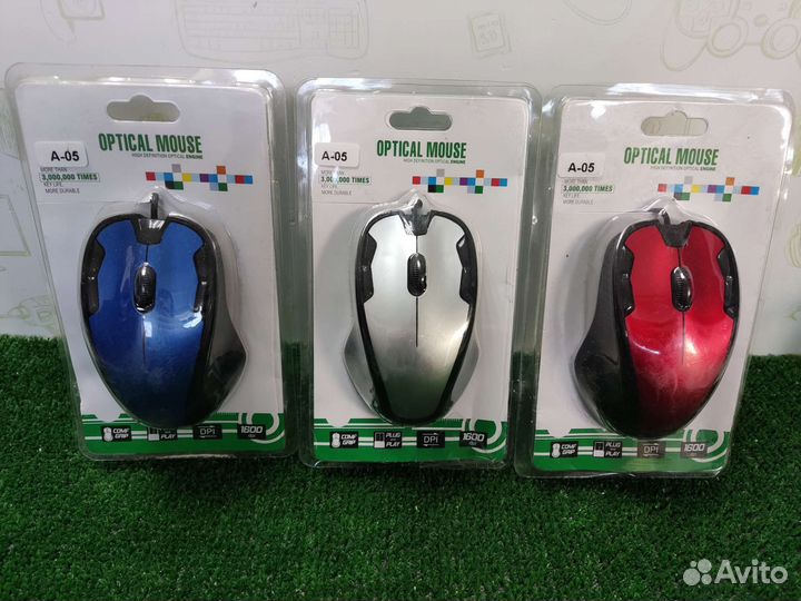 Проводная мышь Optical Mouse A-05 тб2
