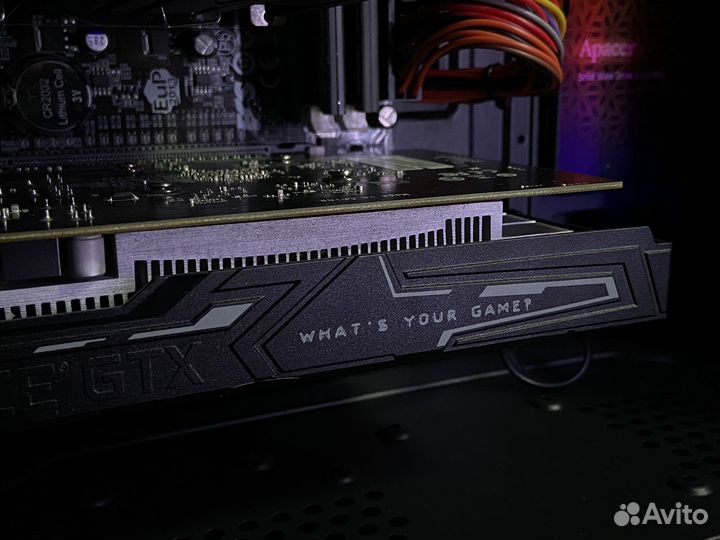 Игровой пк GTX 1650, Core i7, 16ram