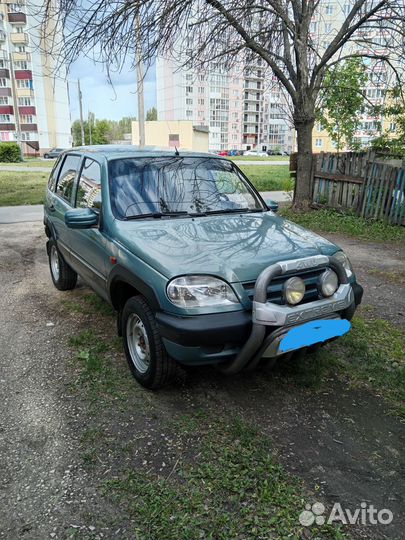 Кенгурятник на chevrolet ниву