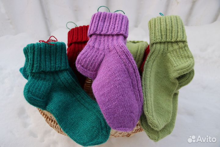 Носки шерстяные вязаные в Санкт-Петербурге
