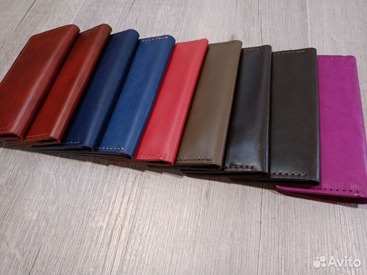 Кожаное портмоне, мужское, женское