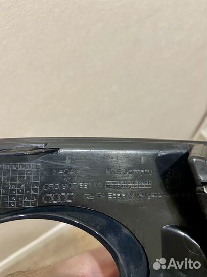 Решетка птф audi q5 рестайлинг левая