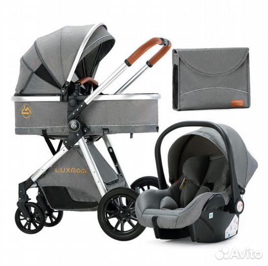 Детская коляска luxmom 3 в 1