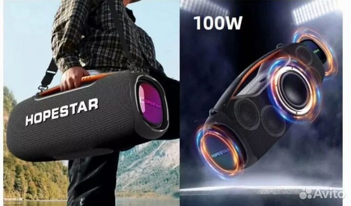 Блютуз колонка Hopestar унизит JBL бумбокс 3