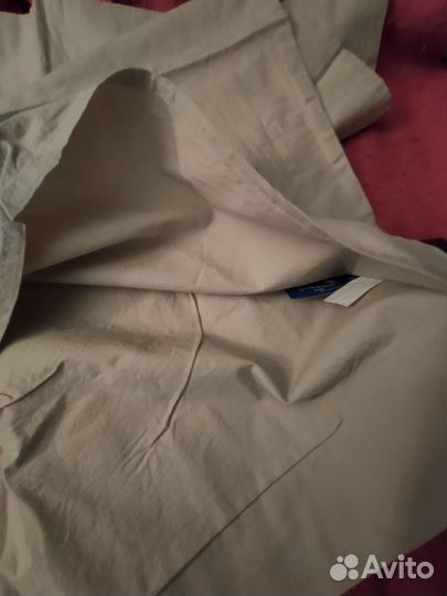 Пододеяльник,наволочка,Франция, хлопок, серый