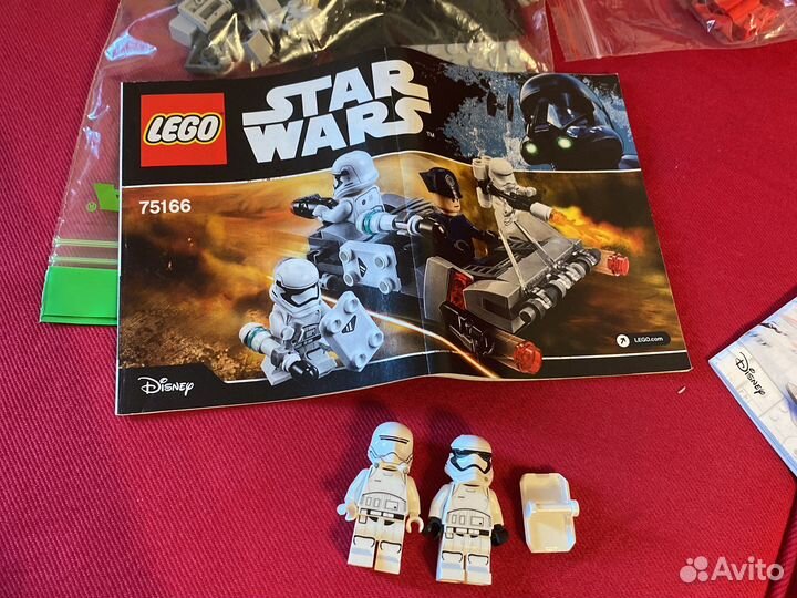 Lego star wars 4 набора батлпак и микрофайтер