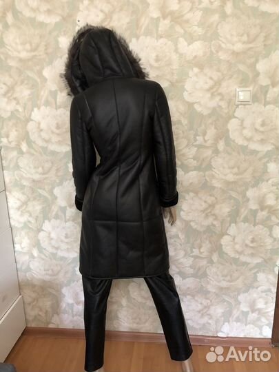 Дубленка женская xs