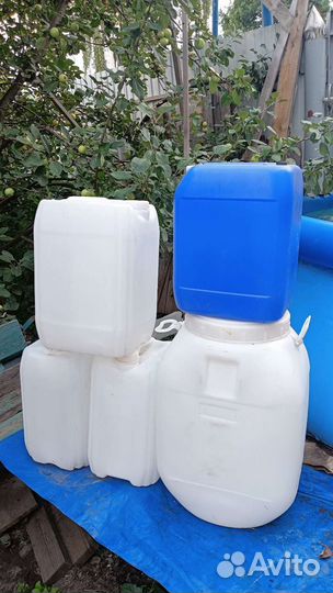 Канистры, бочка пластиковые бу