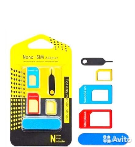 Адаптер-переходник Nano-SIM Adapter для sim-карт