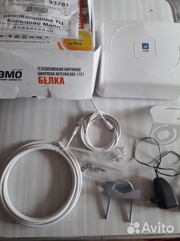 Наружная диапазонная тв антенна вas -1121, belka