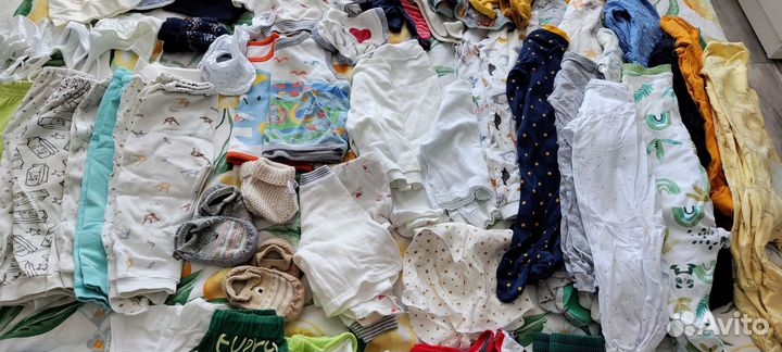 Детские вещи пакетом с рождения