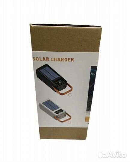 Повербанк/Зарядка на солнечной батарее 100000 мАч