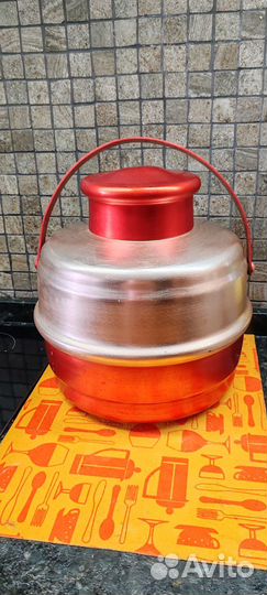 Термос СССР алюминиевый 4л