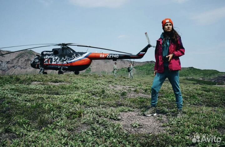 Полет в Долину Гейзеров на вертолете втроем