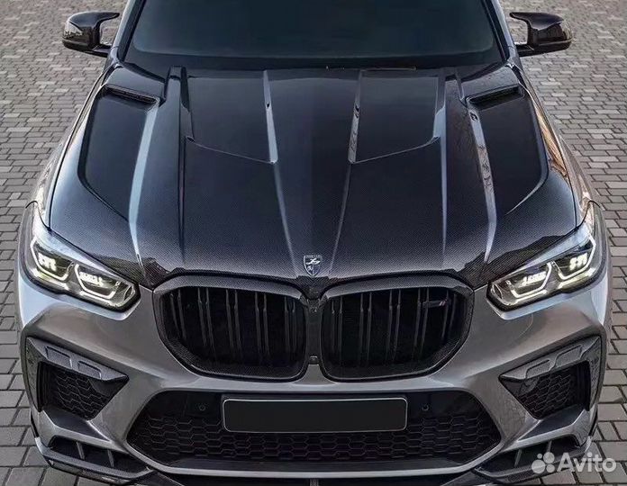 Капот на BMW X5 G05 Карбон