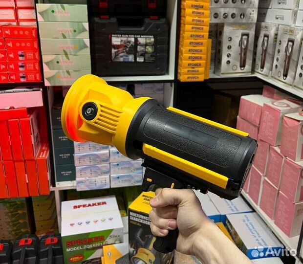 Фонарик светодиодный аккумуляторный большой