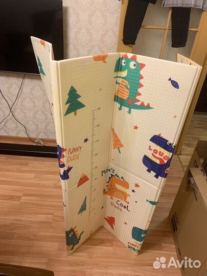 Складной детский коврик