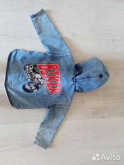 Джинсовка на мальчика 92