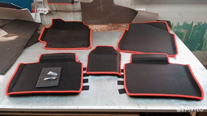 Eva ева эва коврики с бортами 3D