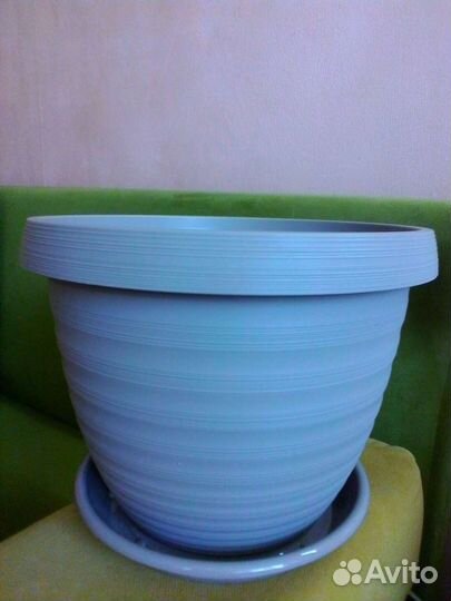 Большой цветочный горшок толедо новый