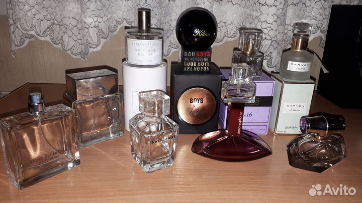 Пустые флаконы от духов