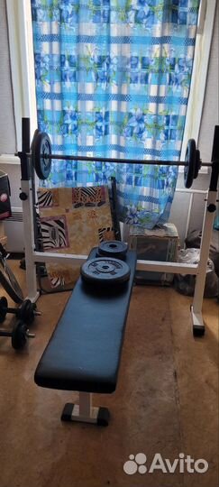 Скамья для жима со штангой