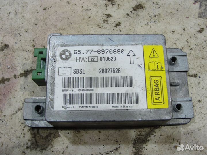 Эбу AIR BAG центральной стойки левый BMW E66