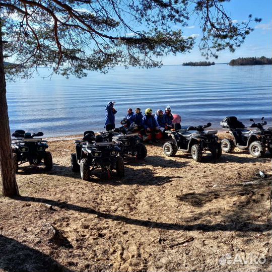Туры на квадроциклах от1 часа до 3дней(Карелия)