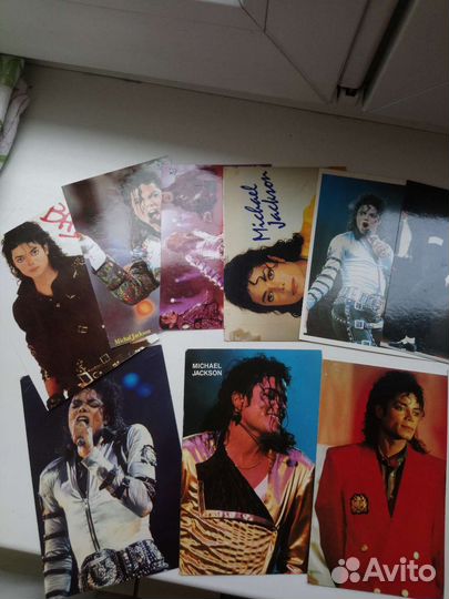 Коллекционные открытки с Майклом Джексоном раритет