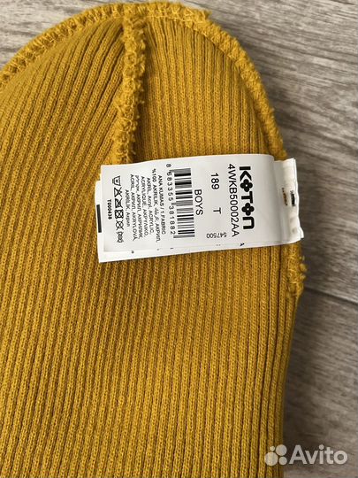 Шапка детская осенняя