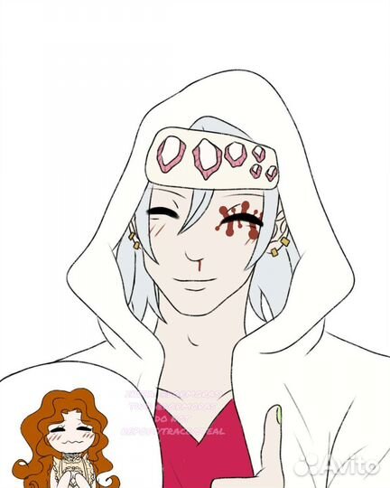 Аниме арты на заказ/художник иллюстратор