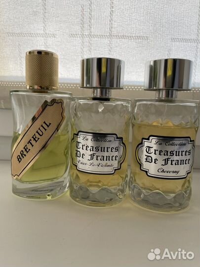 12 parfumeurs vaux le vicomte, Breteuil, Cheverny