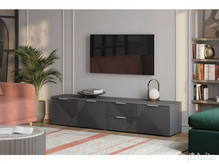 Тв-тумба Шелтон-3 Grey