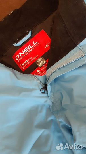 Горнолыжные брюки женские голубые размер 44-46