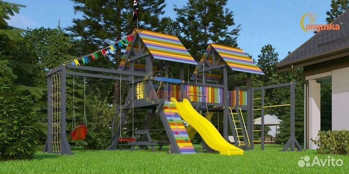 Детский игровой комплекс Савушка 1 (Black)